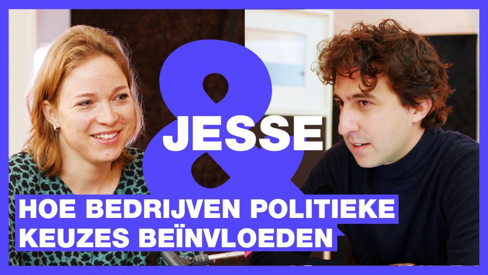 Jesse& Magda Smink, tekst: Hoe bedrijven politieke keuzes beïnvloeden