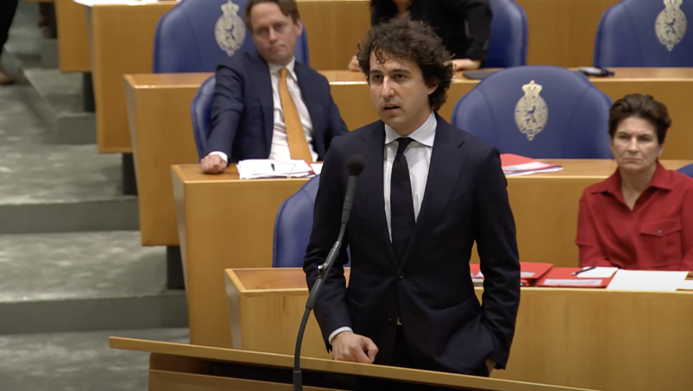 Jesse Klaver in debat met PVV-leider Geert Wilders