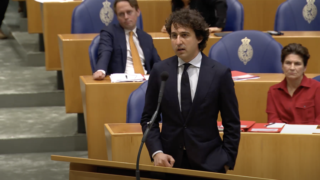 Jesse Klaver in debat met PVV-leider Geert Wilders