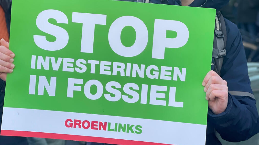 Stop investeringen in fossiel