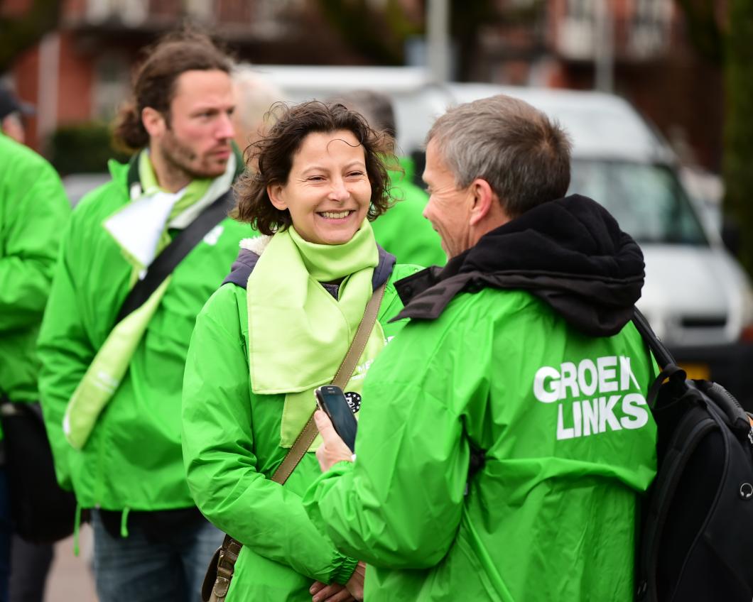 Vrijwilligers in gesprek 