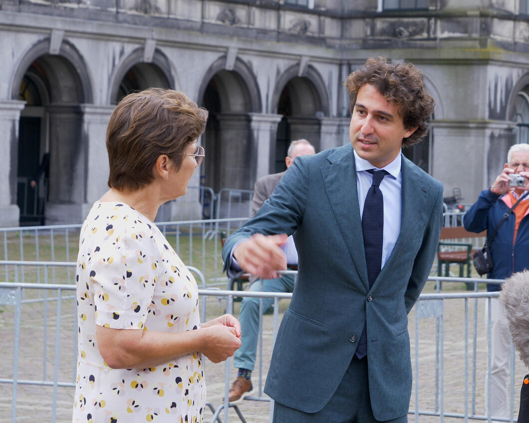 Jesse Klaver en Lilianne Ploumen