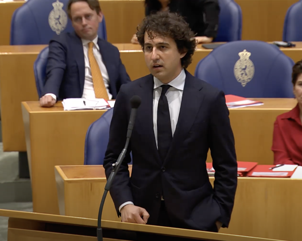 Jesse Klaver in debat met PVV-leider Geert Wilders