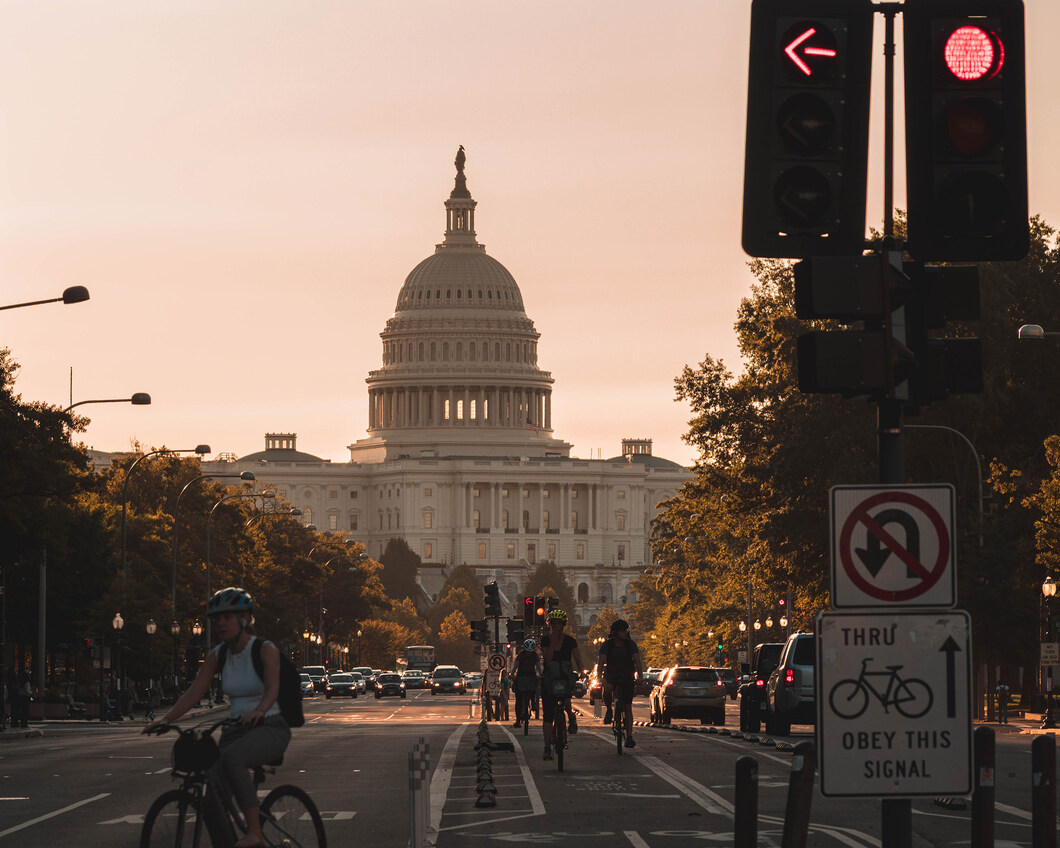 Afbeelding van het Capitool in Washington DC